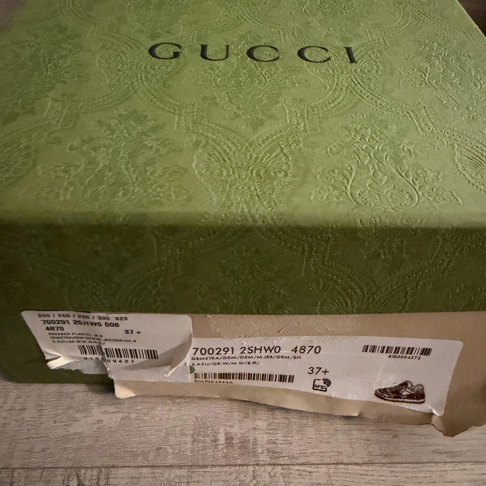 Gucci Basket Low Sneakers in women size 37.5 - Picture 8 of 10